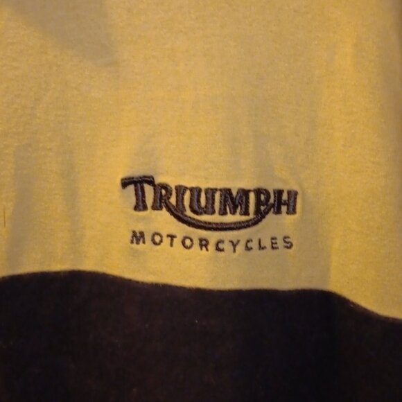 Triumph Motorcycle 🏍 XXL polo shirt - Picture 2 of 5